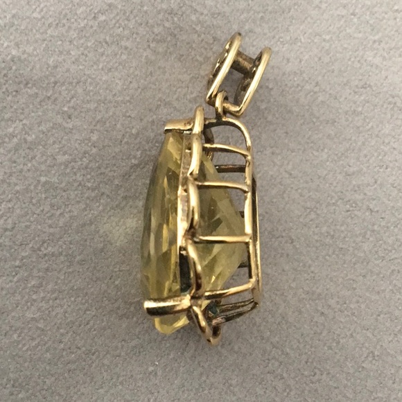 Large Citrine Pendant - Picture 6 of 6